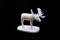 MOOSE IVORY CARVING